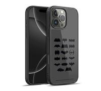 Head Case Designs Officially Licensed Batman DC Comics Comic Logos Gel Armour Case [Military Grade Protection] Compatible With Apple iPhone 16 Pro Max