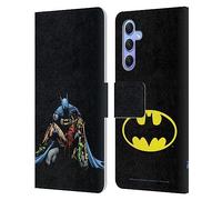 Head Case Designs Officially Licensed Batman DC Comics Death In The Family Famous Comic Book Covers Leather Wallet Case Compatible With Samsung Galaxy A34 5G