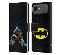 Head Case Designs Officially Licensed Batman DC Comics Death In The Family Famous Comic Book Covers Leather Wallet Case Compatible With Apple iPhone 17 Air