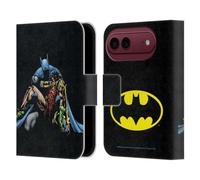 Head Case Designs Officially Licensed Batman DC Comics Death In The Family Famous Comic Book Covers Leather Wallet Case Compatible With Apple iPhone Duo