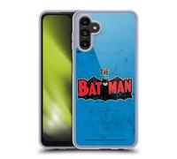 Head Case Designs Officially Licensed Batman DC Comics Distressed Look Logo Vintage Fashion Gel Case [Military Grade Protection] Compatible With Samsung Galaxy A13 5G (2021)