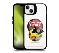 Head Case Designs Officially Licensed Batman DC Comics First Appearance 1939 Logos and Comics Black Shockproof Bumper Case [Military Grade] Compatible with iPhone 14 Plus and Compatible with MagSafe