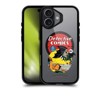 Head Case Designs Officially Licensed Batman DC Comics First Appearance 1939 Logos and Comics Black Shockproof Bumper Case [Military Grade] Compatible with Apple iPhone 17 and Compatible with MagSafe