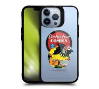 Head Case Designs Officially Licensed Batman DC Comics First Appearance 1939 Logos and Comics Black Shockproof Bumper Case [Military Grade] Compatible with iPhone 13 Pro Max & Compatible with MagSafe