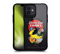 Head Case Designs Officially Licensed Batman DC Comics First Appearance 1939 Logos and Comics Black Shockproof Bumper Case [Military Grade] Compatible with iPhone 12/12 Pro & Compatible with MagSafe