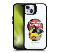 Head Case Designs Officially Licensed Batman DC Comics First Appearance 1939 Logos and Comics Black Shockproof Bumper Case Compatible with Apple iPhone 15 Plus and Compatible with MagSafe