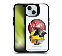 Head Case Designs Officially Licensed Batman DC Comics First Appearance 1939 Logos and Comics Black Shockproof Bumper Case [Military Grade] Compatible with iPhone 15 and Compatible with MagSafe