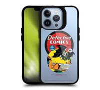 Head Case Designs Officially Licensed Batman DC Comics First Appearance 1939 Logos and Comics Black Shockproof Bumper Case [Military Grade Protection] Compatible with Apple and Compatible with MagSafe