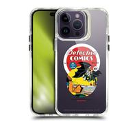Head Case Designs Officially Licensed Batman DC Comics First Appearance 1939 Logos and Comics Shockproof Bumper Case [Military Grade] Compatible with iPhone 14 Pro Max and Compatible with MagSafe