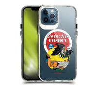 Head Case Designs Officially Licensed Batman DC Comics First Appearance 1939 Logos and Comics Shockproof Bumper Case [Military Grade] Compatible with iPhone 12/12 Pro and Compatible with MagSafe