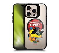 Head Case Designs Officially Licensed Batman DC Comics First Appearance 1939 Logos Comics Black Shockproof Bumper Case [Military Grade] Compatible with Apple iPhone 16 Pro and Compatible with MagSafe