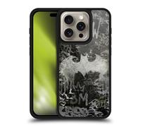 Head Case Designs Officially Licensed Batman DC Comics Graffiti Logo Vintage Fashion Gel Armour Case [Military Grade Protection] Compatible With Apple iPhone 16 Pro