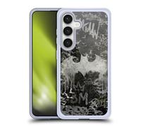 Head Case Designs Officially Licensed Batman DC Comics Graffiti Logo Vintage Fashion Gel Case [Military Grade Protection] Compatible With Samsung Galaxy S24 5G