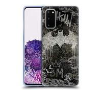 Head Case Designs Officially Licensed Batman DC Comics Graffiti Logo Vintage Fashion Gel Case [Military Grade Protection] Compatible With Samsung Galaxy S20 / S20 5G