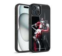 Head Case Designs Officially Licensed Batman DC Comics Harley Quinn 90th Anniversary Comic Books Gel Armour Case [Military Grade Protection] Compatible With Apple iPhone 15
