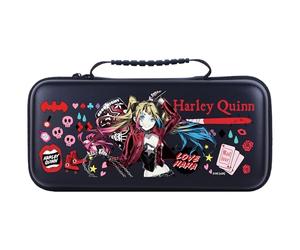 Head Case Designs Officially Licensed Batman DC Comics Harley Quinn Pattern Logos And Characters Hard Storage Travel Carry Case Compatible With Legion Go