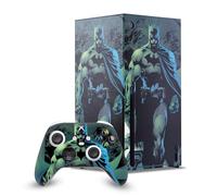 Head Case Designs Officially Licensed Batman DC Comics Hush Costume Logos And Comic Book Game Console Wrap and Game Controller Skin Bundle Compatible With Xbox Series X