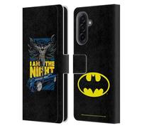 Head Case Designs Officially Licensed Batman DC Comics I Am The Night Villains Breakout Leather Wallet Case Compatible With Samsung Galaxy A17 4G / 5G