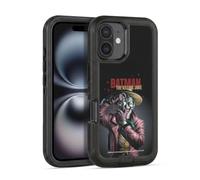 Head Case Designs Officially Licensed Batman DC Comics Joker The Killing Joke Famous Comic Book Covers Ultra-Armoured Shockproof Case [Military Grade Protection] Compatible With Apple iPhone 16