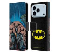 Head Case Designs Officially Licensed Batman DC Comics Knightfall Volume One Famous Comic Book Covers Leather Wallet Case Compatible With Apple iPhone 17 Pro