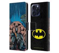 Head Case Designs Officially Licensed Batman DC Comics Knightfall Volume One Famous Comic Book Covers Leather Wallet Case Compatible With Apple iPhone 16 Pro Max