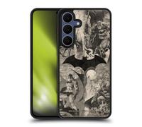 Head Case Designs Officially Licensed Batman DC Comics Logo Collage Distressed Hush Gel Armour Case [Military Grade Protection] Compatible With Samsung Galaxy S25 FE