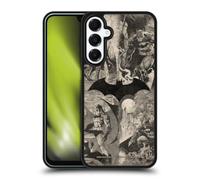 Head Case Designs Officially Licensed Batman DC Comics Logo Collage Distressed Hush Gel Armour Case [Military Grade Protection] Compatible With Samsung Galaxy A16 5G