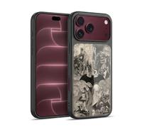 Head Case Designs Officially Licensed Batman DC Comics Logo Collage Distressed Hush Gel Armour Case [Military Grade Protection] Compatible With Apple iPhone 18 Pro Max
