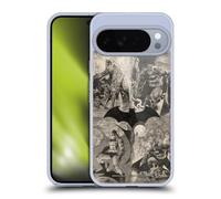 Head Case Designs Officially Licensed Batman DC Comics Logo Collage Distressed Hush Gel Case [Military Grade Protection] Compatible With Google Pixel 10 Pro XL