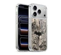 Head Case Designs Officially Licensed Batman DC Comics Logo Collage Distressed Hush Gel Case [Military Grade Protection] Compatible with Apple iPhone 17 Pro and Compatible with MagSafe