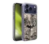 Head Case Designs Officially Licensed Batman DC Comics Logo Collage Distressed Hush Gel Case [Military Grade Protection] Compatible with Apple iPhone 17 Pro Max