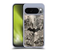 Head Case Designs Officially Licensed Batman DC Comics Logo Collage Distressed Hush Gel Case [Military Grade Protection] Compatible With Google Pixel 10