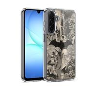 Head Case Designs Officially Licensed Batman DC Comics Logo Collage Distressed Hush Gel Case [Military Grade Protection] Compatible With Samsung Galaxy A17 4G / 5G