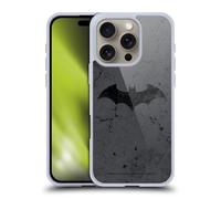 Head Case Designs Officially Licensed Batman DC Comics Logo Distressed Hush Gel Case [Military Grade Protection] Compatible With Apple iPhone 16 Pro