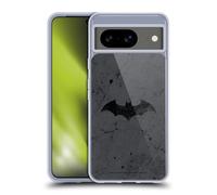 Head Case Designs Officially Licensed Batman DC Comics Logo Distressed Hush Gel Case [Military Grade Protection] Compatible With Google Pixel 8