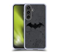 Head Case Designs Officially Licensed Batman DC Comics Logo Distressed Hush Gel Case [Military Grade Protection] Compatible With Samsung Galaxy S24 FE