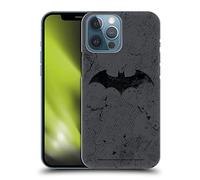 Head Case Designs Officially Licensed Batman DC Comics Logo Distressed Hush Hard Back Case Compatible With Apple iPhone 13 Pro Max