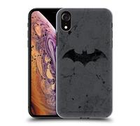 Head Case Designs Officially Licensed Batman DC Comics Logo Distressed Hush Hard Back Case Compatible With Apple iPhone XR