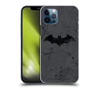 Head Case Designs Officially Licensed Batman DC Comics Logo Distressed Hush Hard Back Case Compatible With Apple iPhone 12 / iPhone 12 Pro