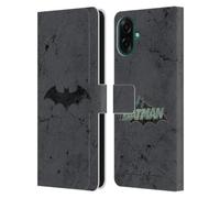 Head Case Designs Officially Licensed Batman DC Comics Logo Distressed Hush Leather Wallet Case Compatible With Samsung Galaxy A07