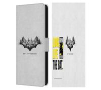 Head Case Designs Officially Licensed Batman DC Comics Logo Gotham 80th Anniversary Leather Wallet Case Compatible With Samsung Galaxy S25 FE