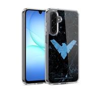 Head Case Designs Officially Licensed Batman DC Comics Logo Grunge Nightwing Gel Case [Military Grade Protection] Compatible With Samsung Galaxy A17 4G / 5G