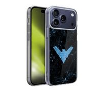 Head Case Designs Officially Licensed Batman DC Comics Logo Grunge Nightwing Gel Case [Military Grade Protection] Compatible With Apple iPhone 17 Pro Max
