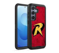 Head Case Designs Officially Licensed Batman DC Comics Logo Grunge Robin Ultra-Armoured Shockproof Case [Military Grade Protection] Compatible With Samsung Galaxy S25