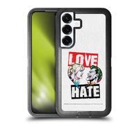 Head Case Designs Officially Licensed Batman DC Comics Love Hate Joker Harley Quinn Graphics Ultra-Armoured Shockproof Case [Military Grade Protection] Compatible With Samsung Galaxy S25+