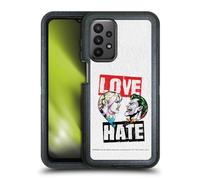 Head Case Designs Officially Licensed Batman DC Comics Love Hate Joker Harley Quinn Graphics Ultra-Armoured Shockproof Case [Military Grade Protection] Compatible With Samsung Galaxy A23 / 5G (2022)