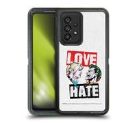 Head Case Designs Officially Licensed Batman DC Comics Love Hate Joker Harley Quinn Graphics Ultra-Armoured Shockproof Case [Military Grade Protection] Compatible With Samsung Galaxy A53 5G (2022)