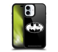 Head Case Designs Officially Licensed Batman DC Comics Marble Logos Gel Armour Case [Military Grade Drop Protection] Compatible With Apple iPhone 16