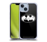 Head Case Designs Officially Licensed Batman DC Comics Marble Logos Gel Case [Military Grade Protection] Compatible with Apple iPhone 14 and Compatible with MagSafe
