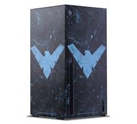 Head Case Designs Officially Licensed Batman DC Comics Nightwing Logos And Comic Book Game Console Wrap Case Cover Compatible With Xbox Series X